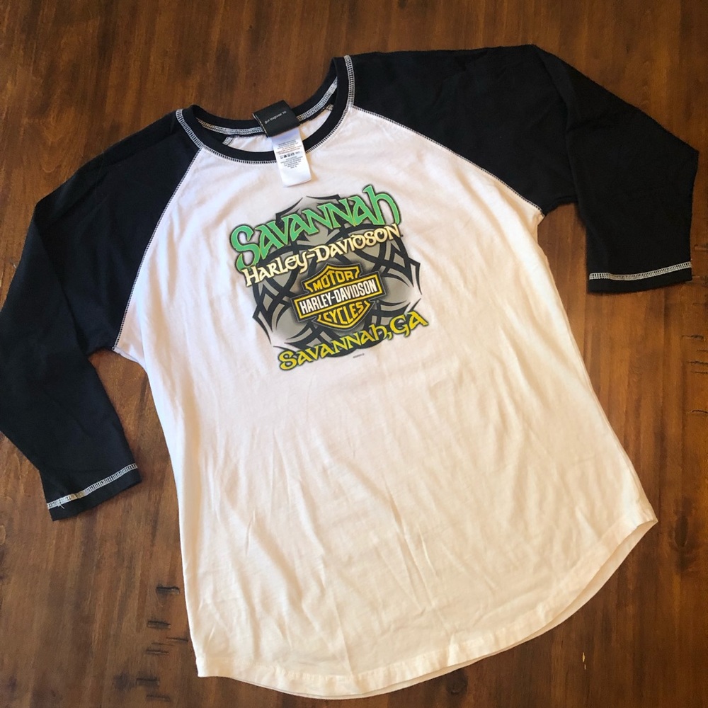 Harley-Davidson Celtic 3/4 Length T-Shirt, Size XL